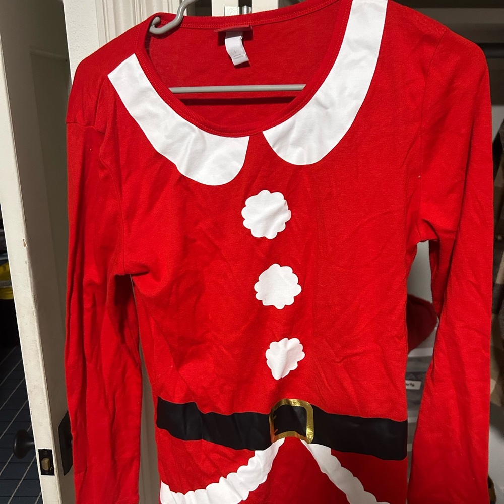 Kids Red Santa Costume
